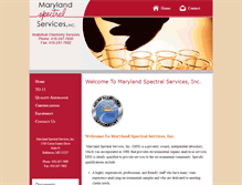 Tablet Screenshot of mdspectral.com